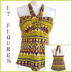 🌟HP🌟💦It Figures! Women’s Tankini Swim Top 14💦